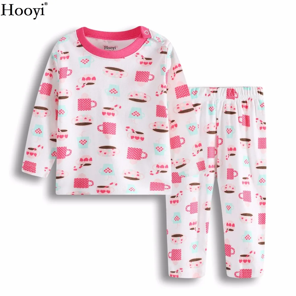 Princess Frog Baby Girl Sleepwear Suits Infant Pajamas Pink 100% Cotton Newborn Sleep Sets Children Clothes At Home 3-24Month