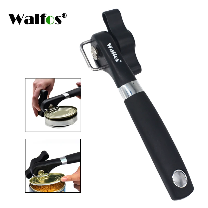 WALFOS apriscatole apriscatole manuale ergonomico professionale apriscatole manuale taglio laterale accessori da cucina