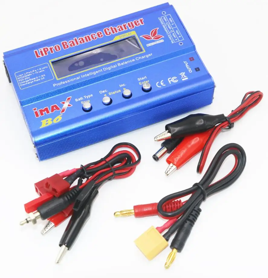 IMAX B6 80W Batterijlader Lipo NiMh Li-ion Ni-Cd Digitale Lipro Balanslader Ontlader Wisselstroom 12V 5A Adapter Voor Rc Auto