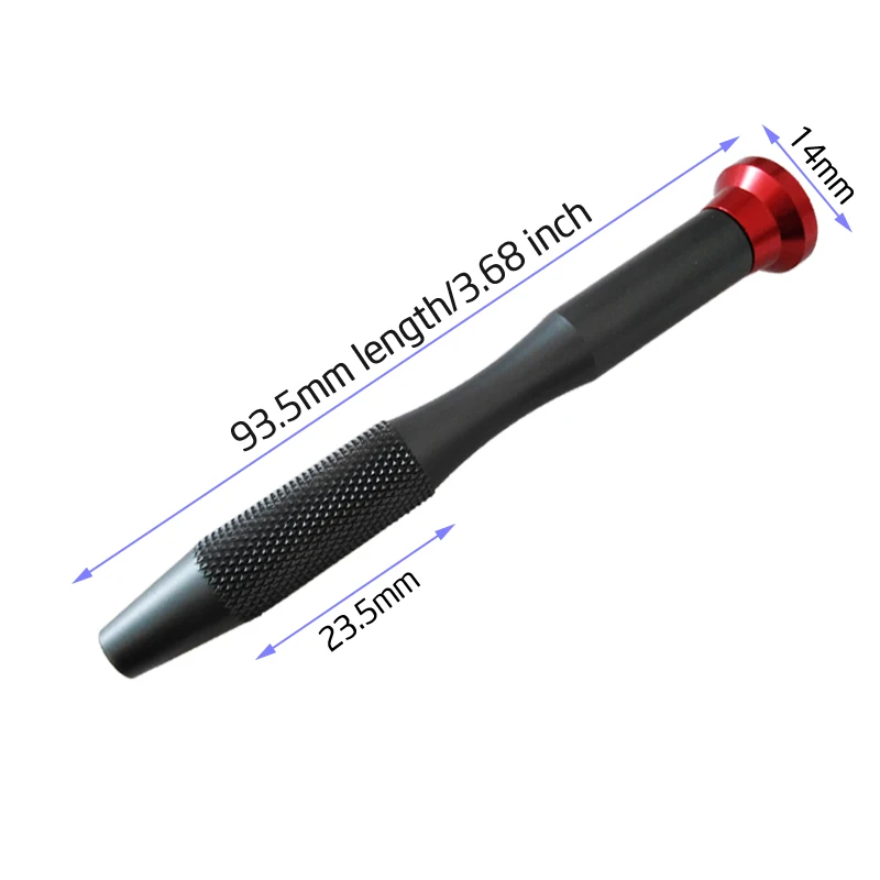 Metric 4mm Aluminum Hex Screwdriver Shaft hexagonal 4MM jack Handle Magnetic Holder Fits for 4mm screw driver bits