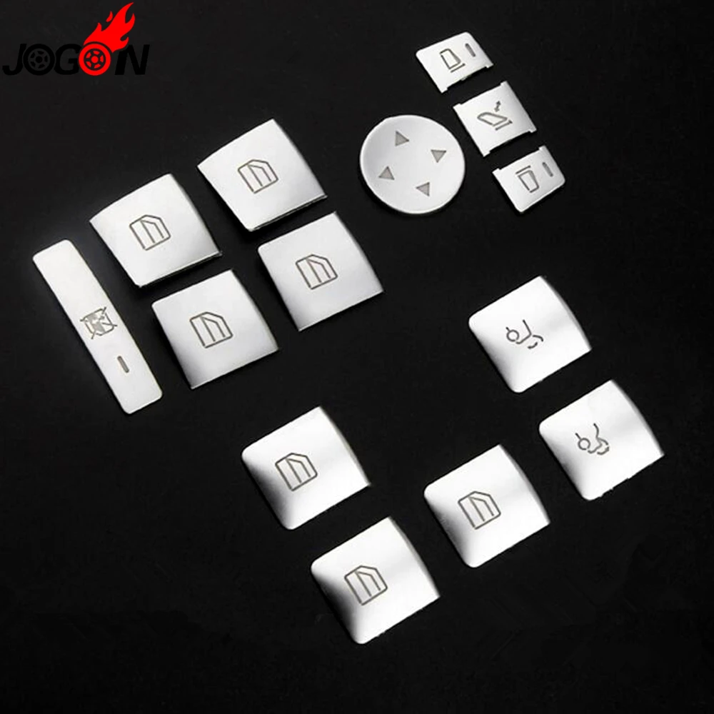 Window Lifter Panel Control Button Cover For Infiniti Q30 Q30S QX30 2016 2017 2018 Door Window Glass Switch Trim Sticker