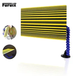 Auto Repair Tool Reflector Board Dent Repair Tools - Yellow Paintless Dent Removal Checking line Board