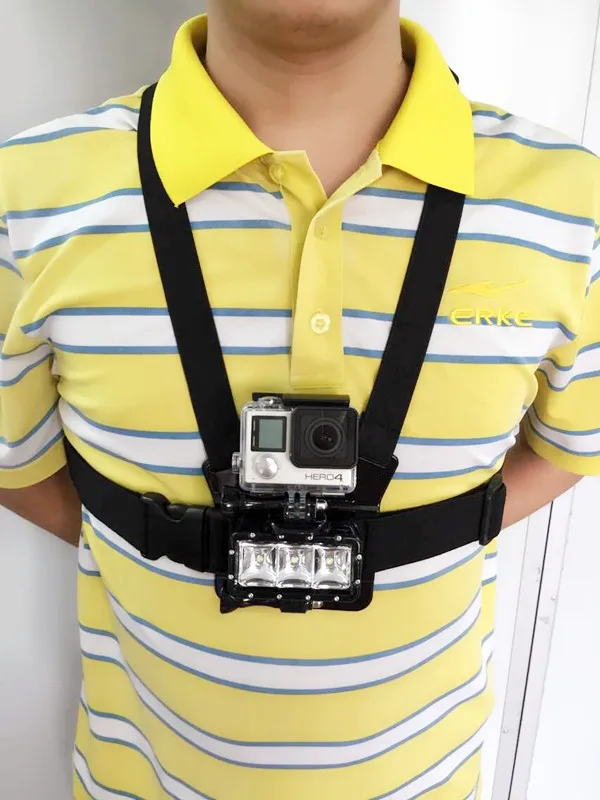 Podwodne wypełnienie światło LED lampa światła latarka nurkowanie dla Gopro Hero 9 8 7 5 sesja SJ4000 SJ8/9/10 Xiaomi yi 4k Mijia EKEN H9 — zdjęcie 6