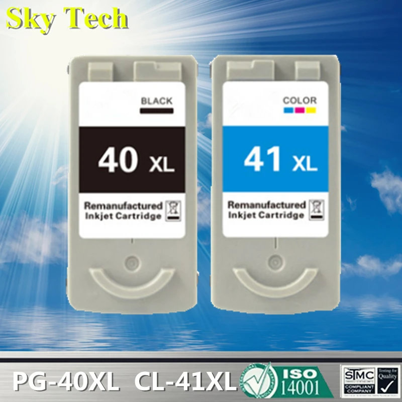 Quality inkjet Cartridge For PG-40 CL-41 PG40 CL41 , For Canon iP1200 iP1300 iP1600 iP1700 iP1800 FAX-JX500 etc