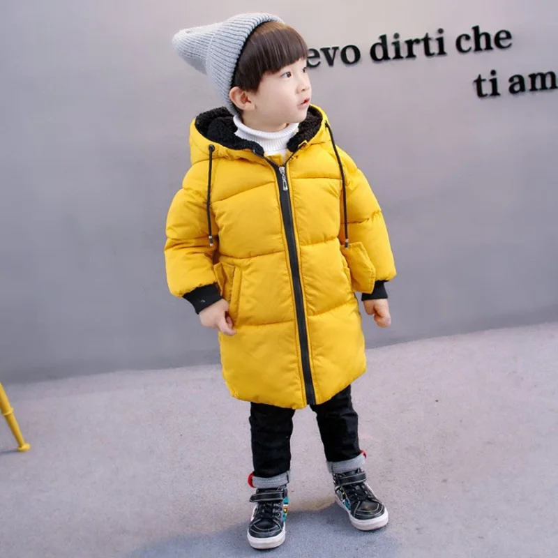 COOTELILI Winter Jackets For Girls Boys Winter Overalls For Girls Warm Coat Baby Boy Clothes Children Clothing 80-130cm