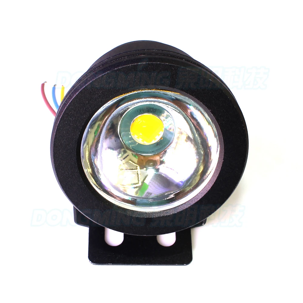 

Black cover AC85-265V flat lens led underwater light white/warm white underwater led lamp IP68 10W pool led flashlight