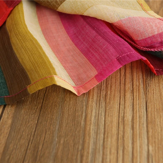 Toddler Baby Girls Summer Clothing Sleeveless rainbow stripe Tops Ruffles collar bow design blouse children clothes 2-7Yrs image 6