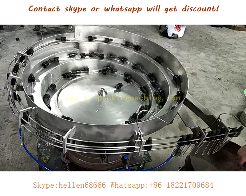 dropper vibratory bowl feeder,304SUS automatic buret vibration bowl unscrambler_700mm customizable