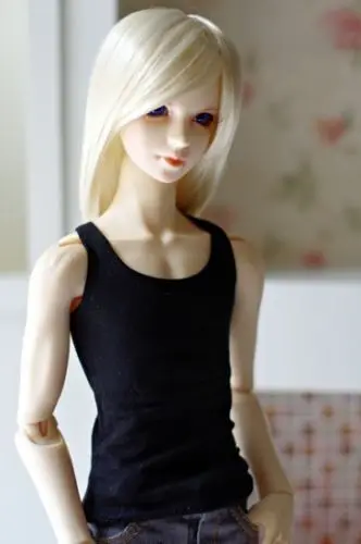 

[wamami] 06 # Черно-белый жилет/футболка 1/4 MSD 1/3 SD DZ AOD LUTS SD17 DZ70 BJD Dollfie