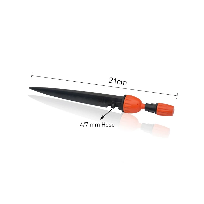 Aspersores de riego por goteo, kit de sistema de riego por goteo, ajustable, multifuncional, 8 salidas, # 26301-N, 1 lote, 10 Uds.