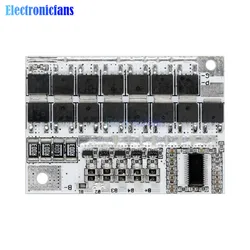 4S 16.8V 100A BMS Li-ion LiFePO4 LiFe LMO Lithium Battery 18650 Charger Protection Circuit Board Module 14.4V 14.8V 16.8V