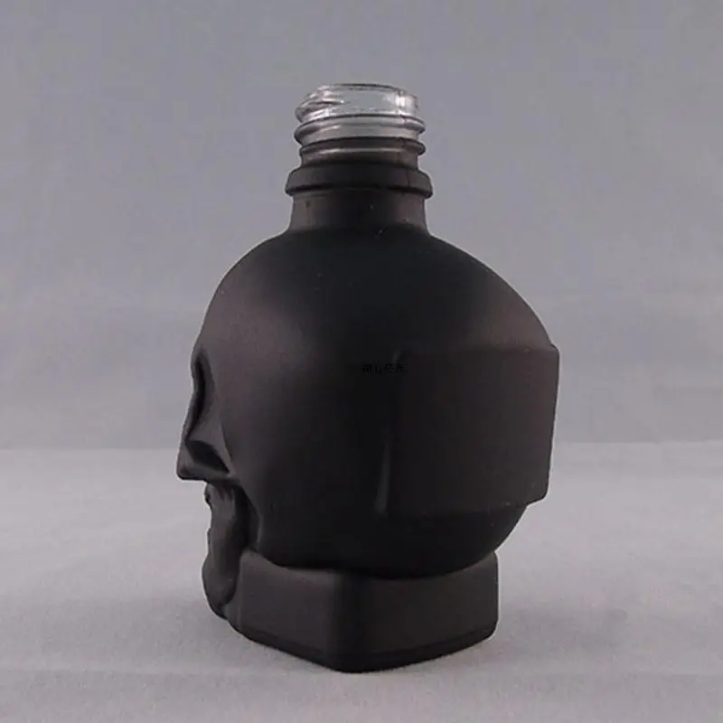 30ml skull shape glass dropper bottle for e-juice head glass eliquid dropper bottle Glass Dropper Bottle Jars Vials With Pipette