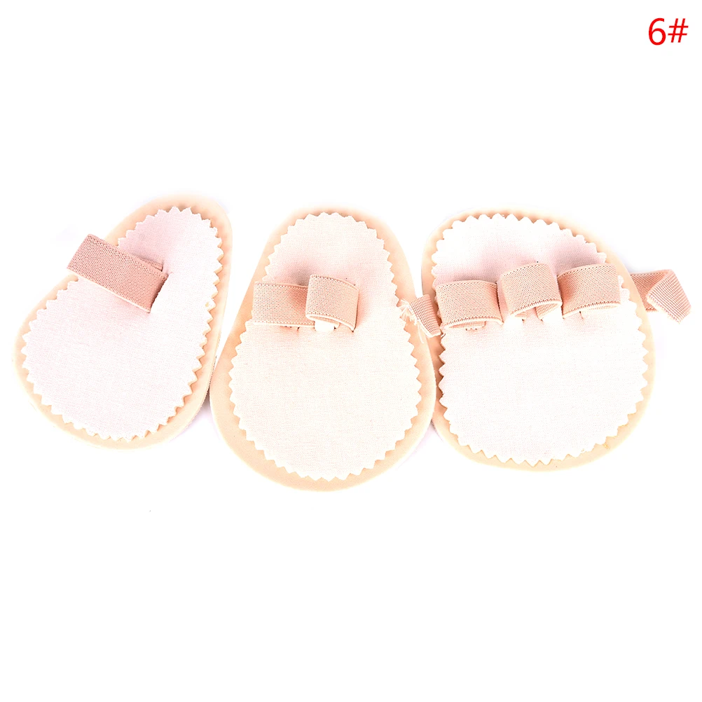 Practical Effective Triple Toes Straightener Hammer Crooked Overlapping For Right Foot Toe Splint Corrector Protector Insoles