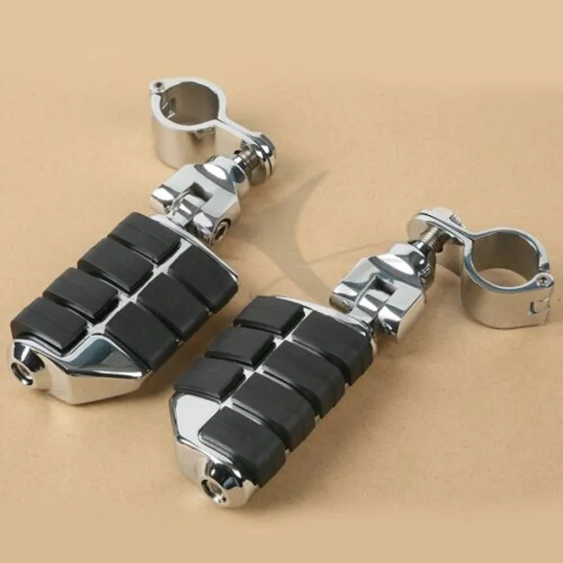 

Universal Motorcycle 30mm Left & Right Highway Footrest Foot Peg For Honda Suzuki Yamaha Harley Touring GL