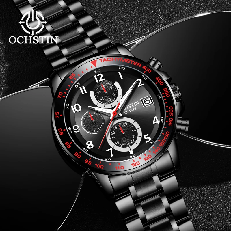 

OCHSTIN Luxury Brand Men Sports Watches Men's Army Military Watch Male Date Quartz Clock Relogio Masculino 2019