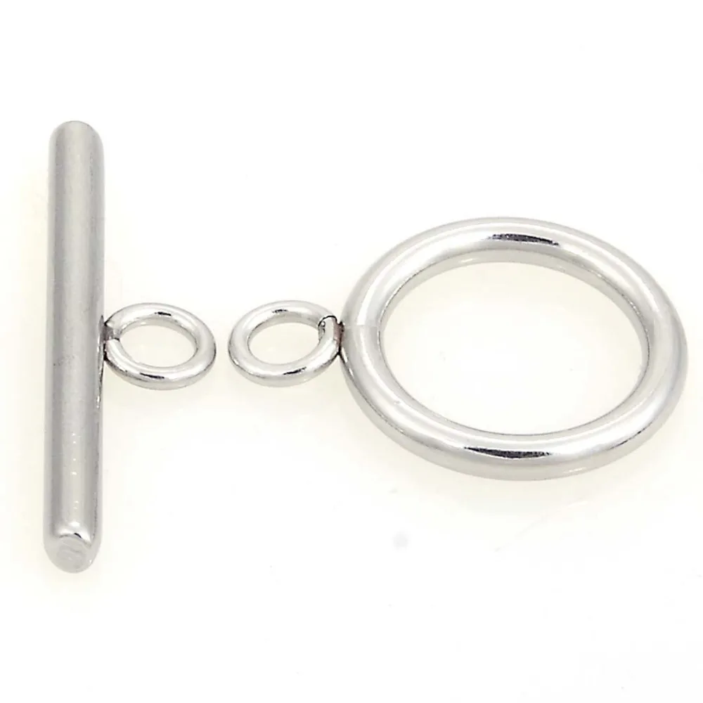 

Wholesale 100 Sets/Lot Stainless Steel Toggle Clasp For Diy Bracelet Jewelry Making Finding S.Steel OT Clasp