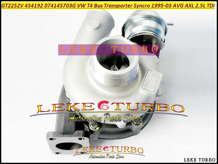 Turbo GT2252V 454192 454192-5006S 454192-0002 Turbocharger For Volkswagen VW T4 Bus Transporter Syncro 1995-02 AVG AXL 2.5L TDI