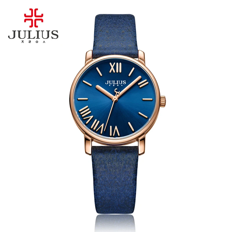 Julius Creative Markers design Ladies Dress Watch For Women 2017 New Wristwatch Girl Hour Female Clock Quartz Reloj Mujer JA-968