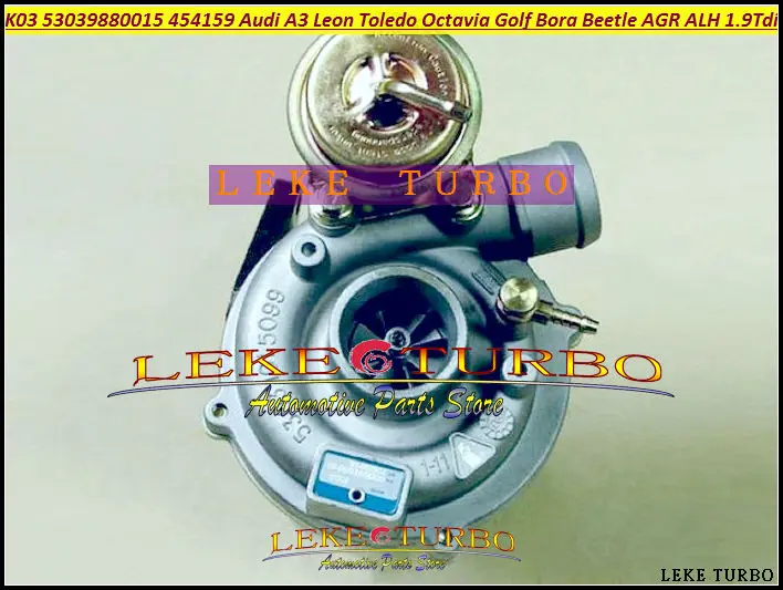 K03 015 53039700015 53039880015 454159-0002 Turbo Turbocharger For AUDI A3 Toledo Octavia VW Golf Bora Beetle AGR ALH 1.9L TDI