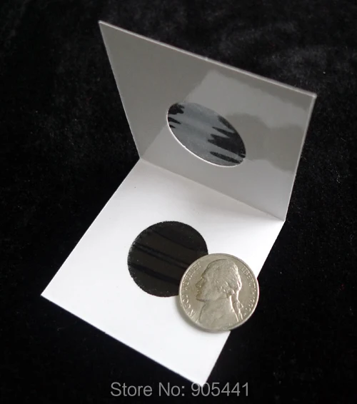 50pcs 2*2 Professional Cardboard Mylar Paper Coin Holders Flips Supplies For Diameter 22.5 mm Fit For US Nickel Coin