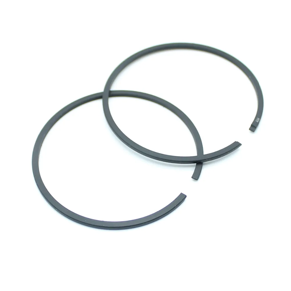 2Pcs/lot 50mm x 1.5mm Cylinder Piston Rings Fit HUSQVARNA 66 266 268 371 372 STIHL 038 044 MS440 Chainsaw Parts