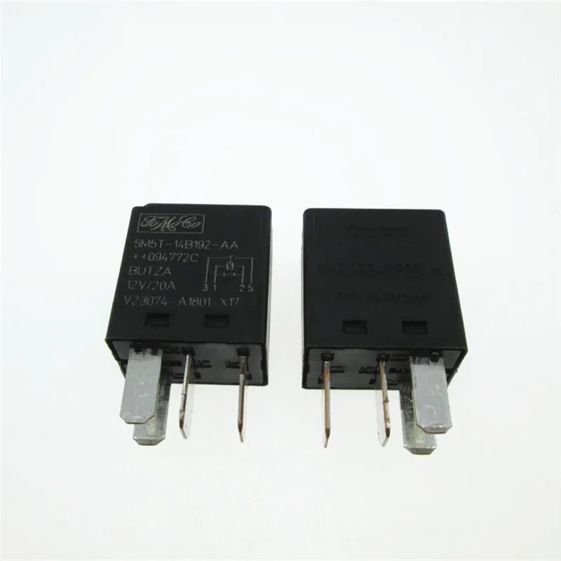 12V relay V23074-A1801-X17 V23074A1801X17 5M5T-14B192-AA 5M5T14B192AA 20A 12V 12VDC DIP4