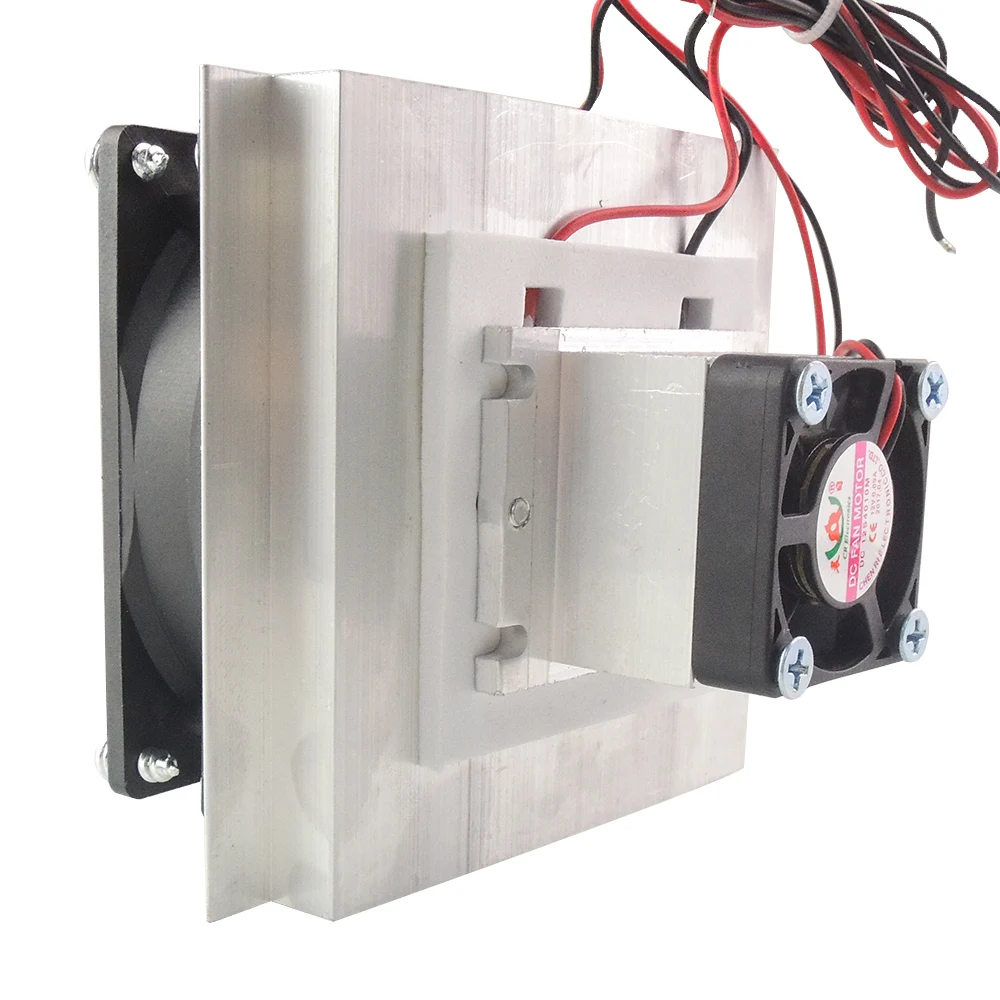 Resfriador termoelétrico 12v, petier cooler semicondutor de refrigeração, kit completo de componentes do computador