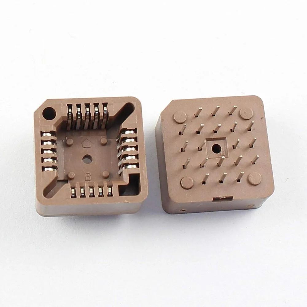 50 stücke PLCC IC Block 20P28P 32P 44P 52P 68P 84P PLCC44 PLCC28 PLCC20 PLCC32 PLCC52 PLCC68 PLCC84 IC Sockel Adapter PLCC Konverter – Detail 6