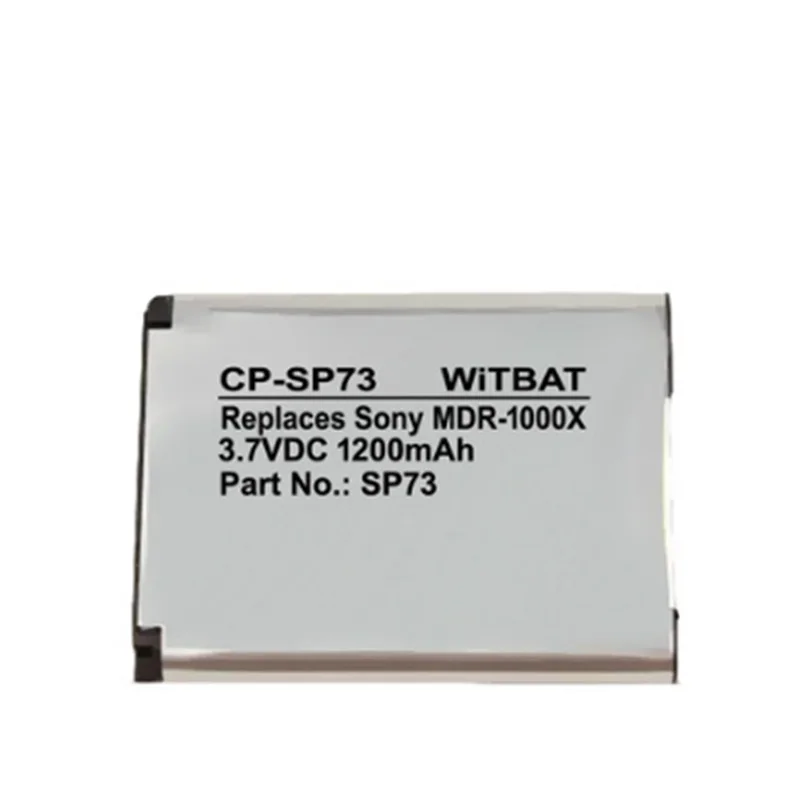 

Battery for Sony MDR-1ABT MDR-1ADAC MDR-1RNC MDR-1RNCMK2 MDR-1000X PHA-1 PHA-2 MHS-TS55 WH-1000XM2 Headset 3.7V 1200mAh SP73