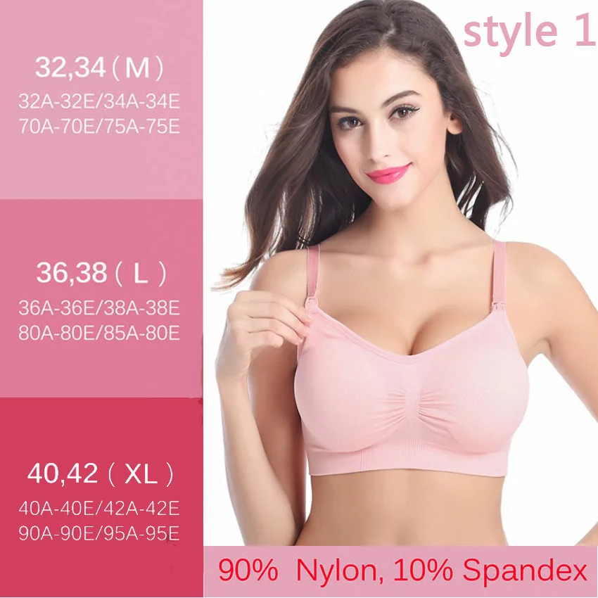 Women Maternity Bra for Feeding Pregnancy Breastfeeding Bra Nursing Underwear Clothes for Pregnant women Clothing Plus size