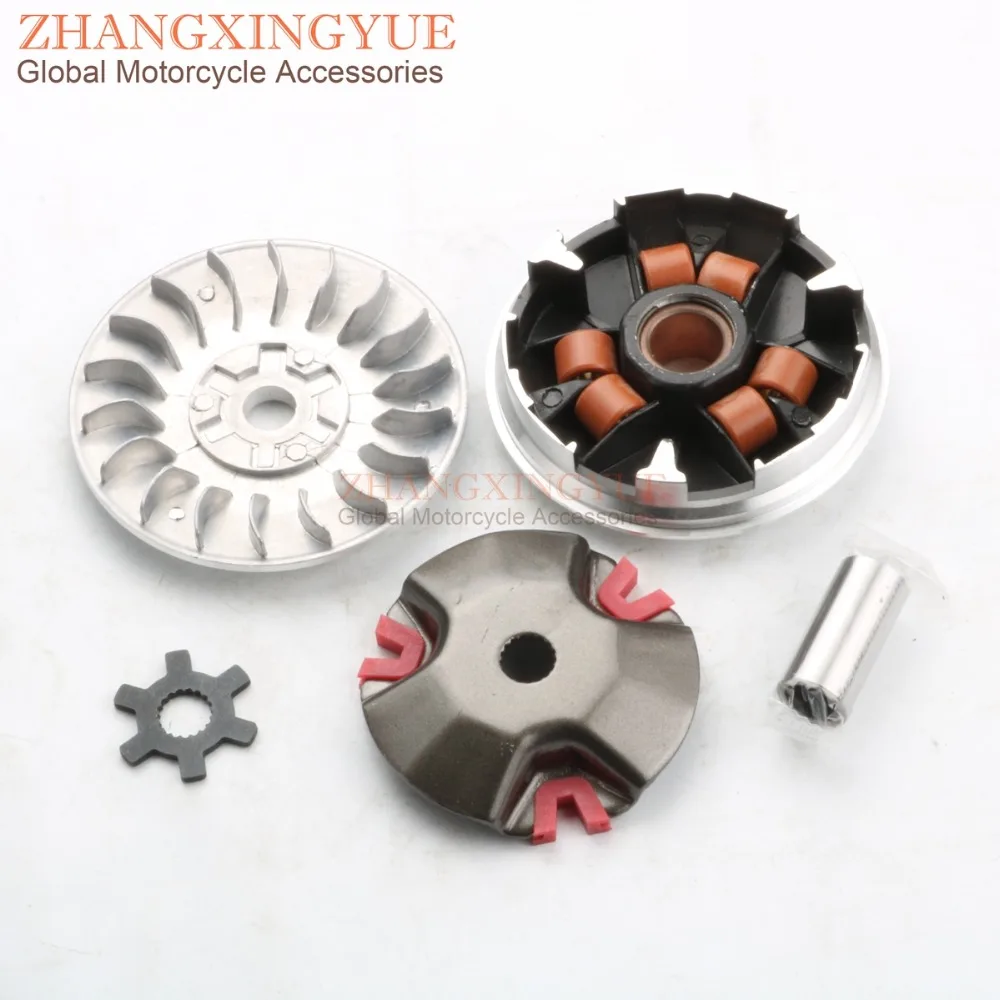 Performance 18mm Variator Set w / rollers Scooter for Yamaha BWs Jog Slider Axis Aerox Breeze 50cc