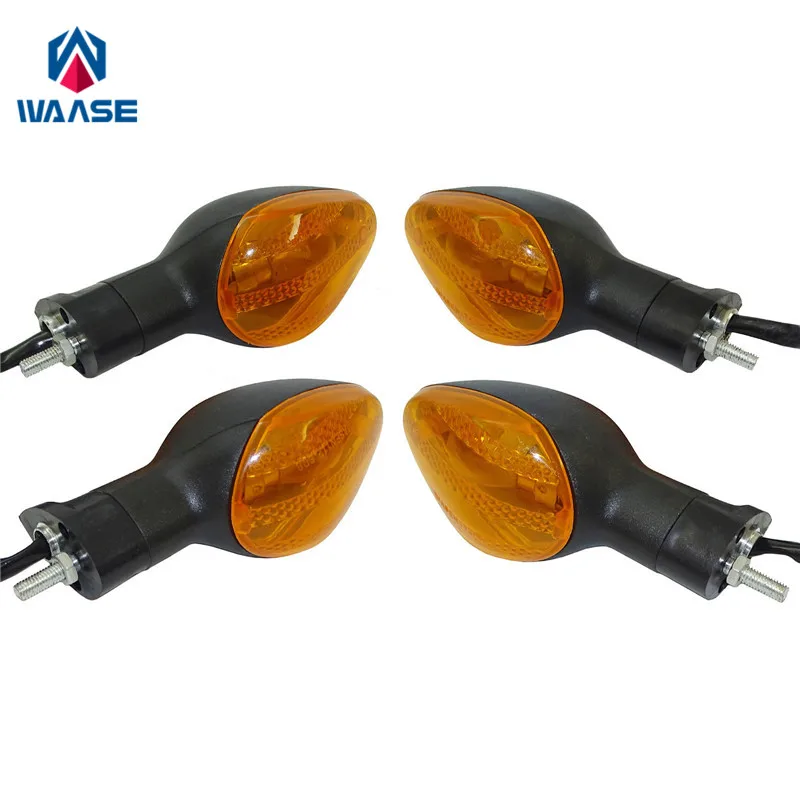 waase Turn Signals Blinker Indicator Bulb Light Lamp Amber For HONDA CB1000R CB1300 NC700S NC700X CB500X CBR500R CB600F CBF125