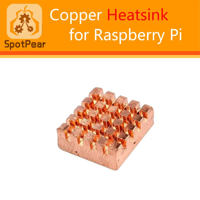 Raspberry Pi Cooling heatsinks copper heatsink