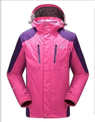 Tectop winter childen boy girl Coat + down lining outdoor Jackets thermal waterproof windproof Breathable hiking camping coat