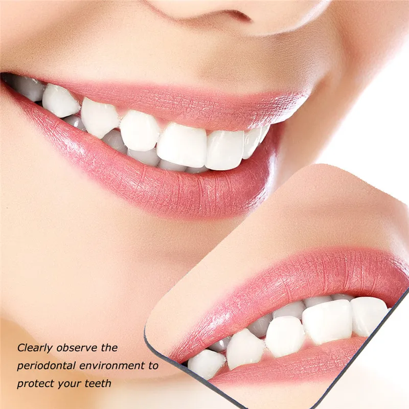 1 pc Dentist Mirrors Tool Orthodontic Double-Sided Mirrors Photography Reflector Dental Intra Oral Glass Mirror Coated Titanium