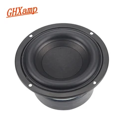 GHXAMP 4 inch 40W Round Subwoofer Speaker Woofer High power BASS Home Theater 2.1 Subwoofer Unit Crossover Louspeakers DIY 1PC