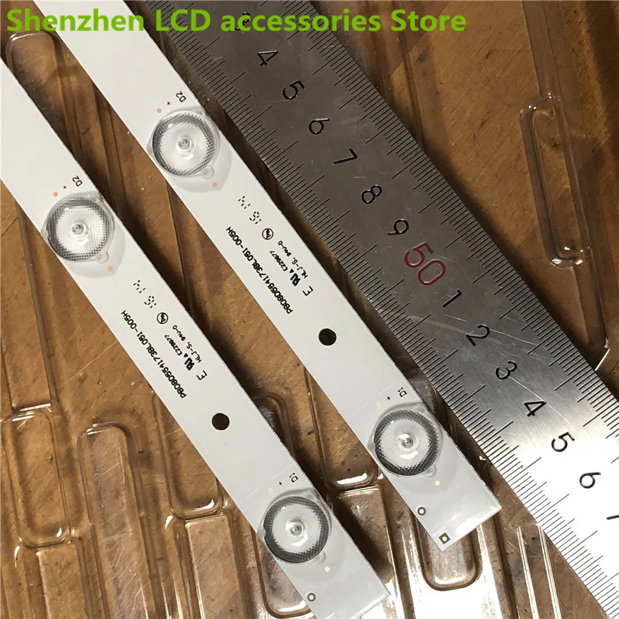 2 أجزاء/وحدة ل T32ALZ T32N LCD الخلفية شريط 4C-LB320T-GY6 6LED 100% جديد 55.5 سنتيمتر