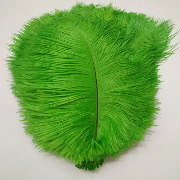 Wholesale Green Ostrich Feathers 15-75CM 6-30 Inch DIY Carnival Decor Party Wedding Decorations Natural Ostrich Feather plumes