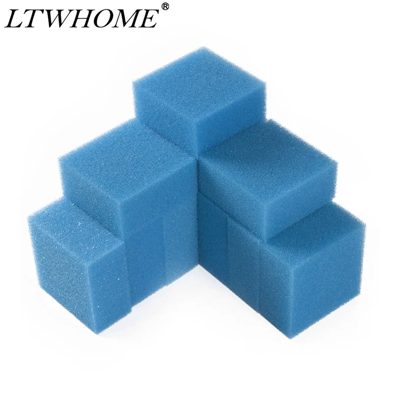 LTWHOME Compatible Fine Aquarium Foam Filter Pads Fit for Juwel Compact / Bioflow 3.0