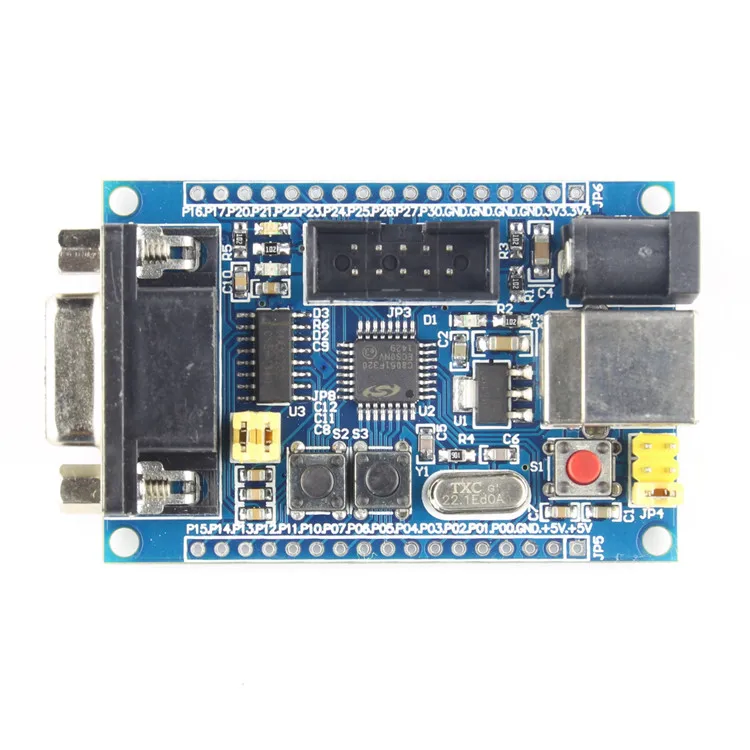 C8051F320 Core Board 51 MCU Development Board Learning Board USB Minimum System Board HID Mouse F321