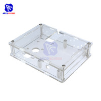 Clear Acrylic Case Shell Housing for LCR-T4 M328 Transistor Tester Capacitance Mega328 Anti-Scratch Protection Cover