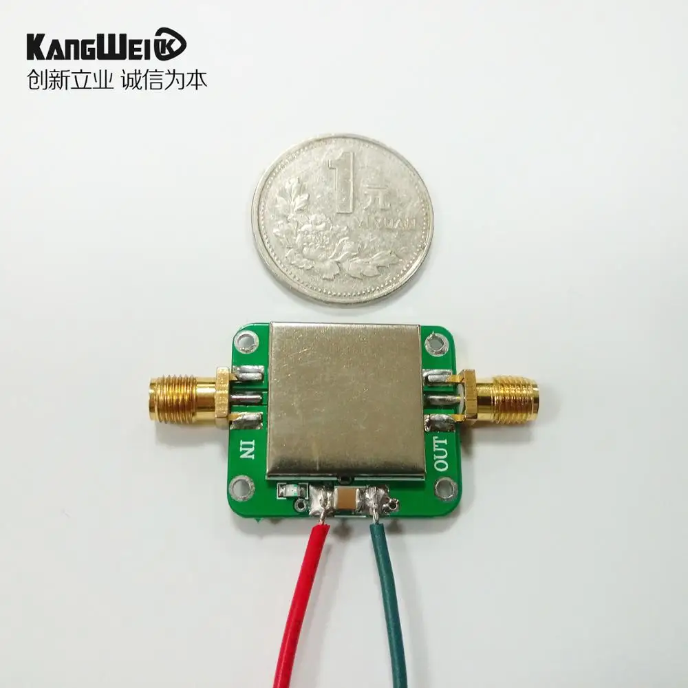 The low noise amplifier LNA RF broadband amplifier (0.01-2000MHz plus 32dB) Conway Technology