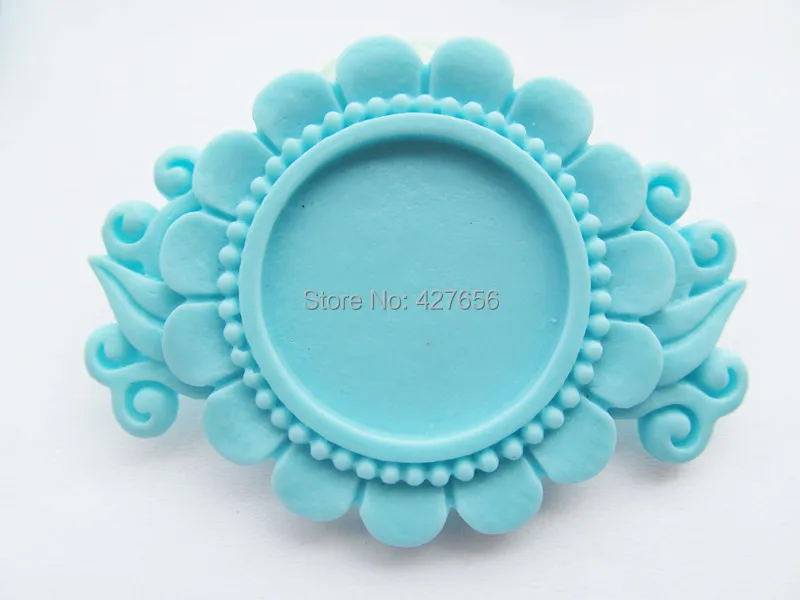 50pcs Pink/Hot Pink/Light Blue/Purple Flatback Resin Sunflower Charm Finding,Base Setting Tray Bezel,for 25mm Cabochon/Cameo