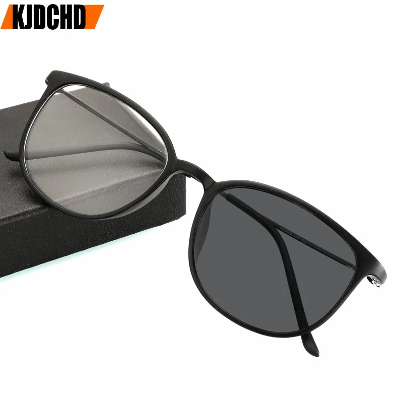 

-1.0to-4.0 Sun Photochromic Finished Myopia eyewear With Degree Optical Eye Glasses Frames For Women Men Eyeglasses Degree oculo