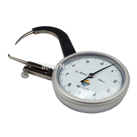 Drop  shipping 0-10mmx45mm dial thickness gauge tester meter dial caliper gauge 0-10mm 0.05mm Dial Snap Gauge Caliper