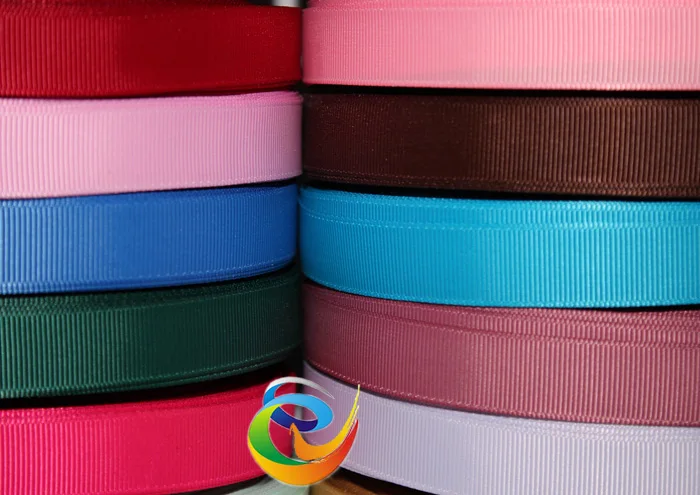 PPCrafts 6 9 13 16 22 25 38 50 63 75 100MM Grosgrain Ribbon High Quality Ribbon For Wedding Crafts Hairbow DIY