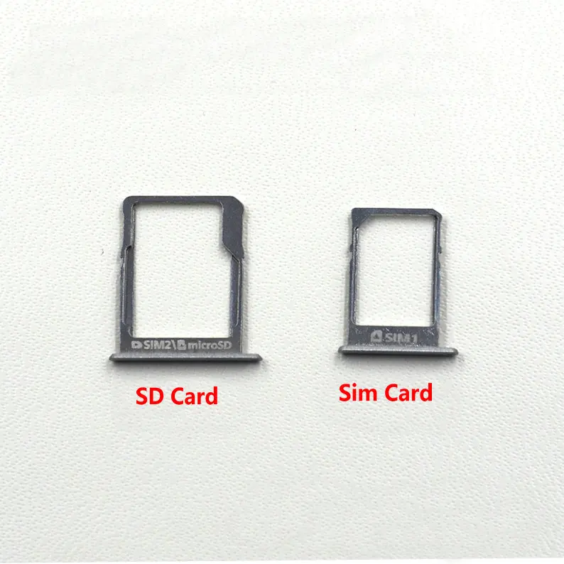 Card Slot Tray Adapter Replacement Parts For Samsung Galaxy A3 A5 A7 Sim Card Slot Holder for Smartphone