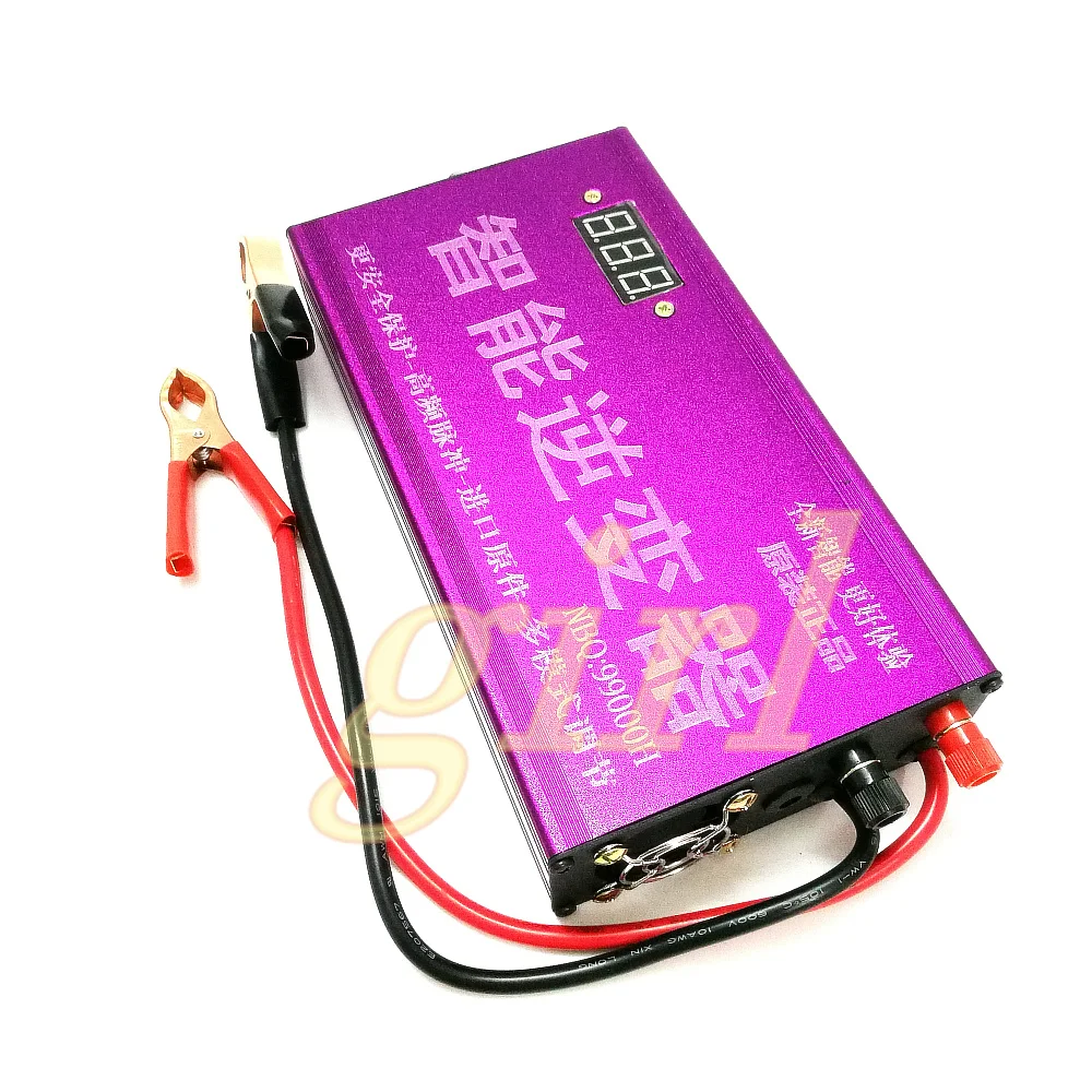 2019 new multi-function intelligent inverter head high power saving 12v electronic boost converter