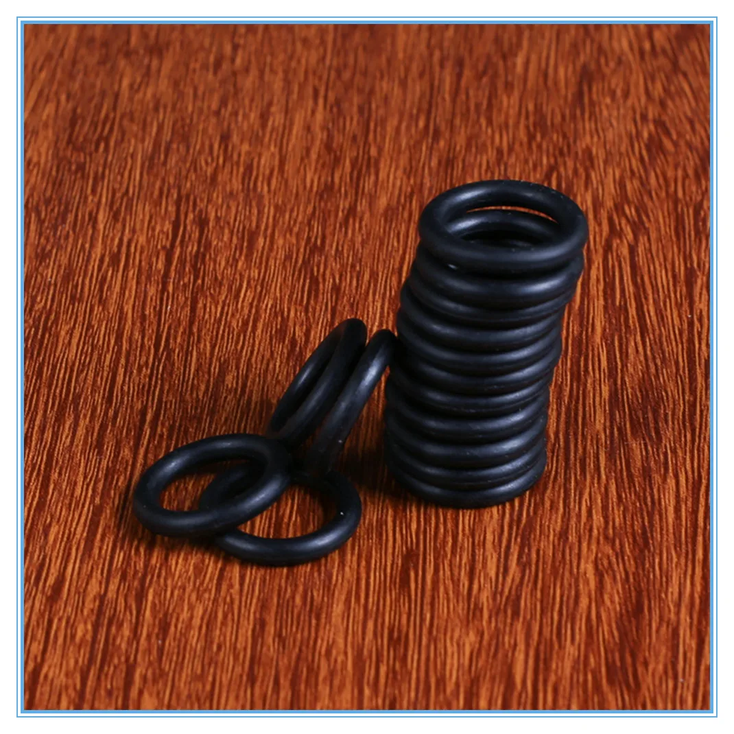 100Pcs Sealing ring 1/2'' Balck Rubber Silicon Gasket RO Water Filter Fitting for Water Pipe Male Thread o-ring