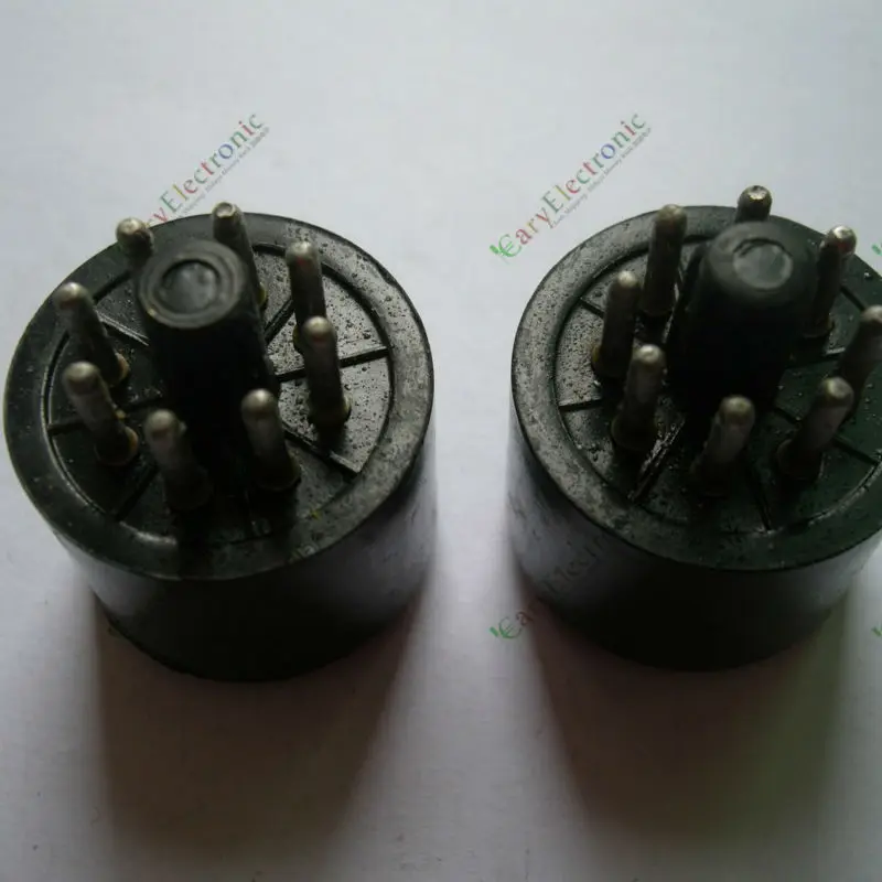

Wholesale and retail 10PCS 8 PIN bakelite TUBE SOCKET SAVER FOR 6L6 EL34 KT88 6550 amp audio parts free shipping